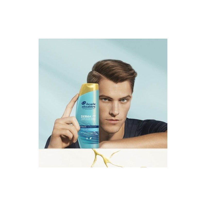 Head And Shoulders Dermaxpro Shampoing Antipelliculaire Hydratant - Cuir Chevelu Sec - 225ml