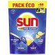 Sun Pro Expert Capsules Lave-Vaisselle Citron 4-en-1 - Boîte de 56 Capsules