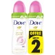Dove Advanced Care Déodorant Spray Anti-Transpirant - Beauty Finish Magnolia Lilly Scent - 2x100ml