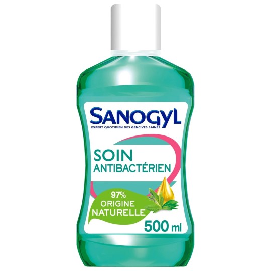 Sanogyl Soin Antibactérien Bain de Bouche - 500ml