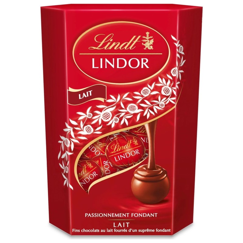 Lindt Lindor شوكولاتة الحليب - علبة 200غ