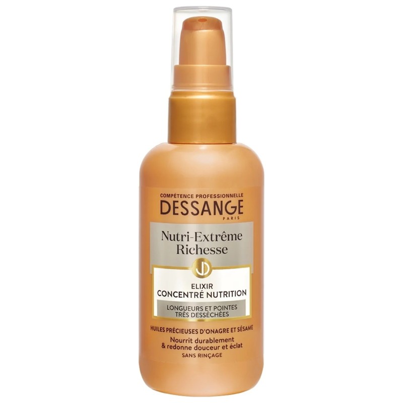 Dessange Nutri-Extrême Richesse Concentré Nutrition - Cheveux Secs - 100ml