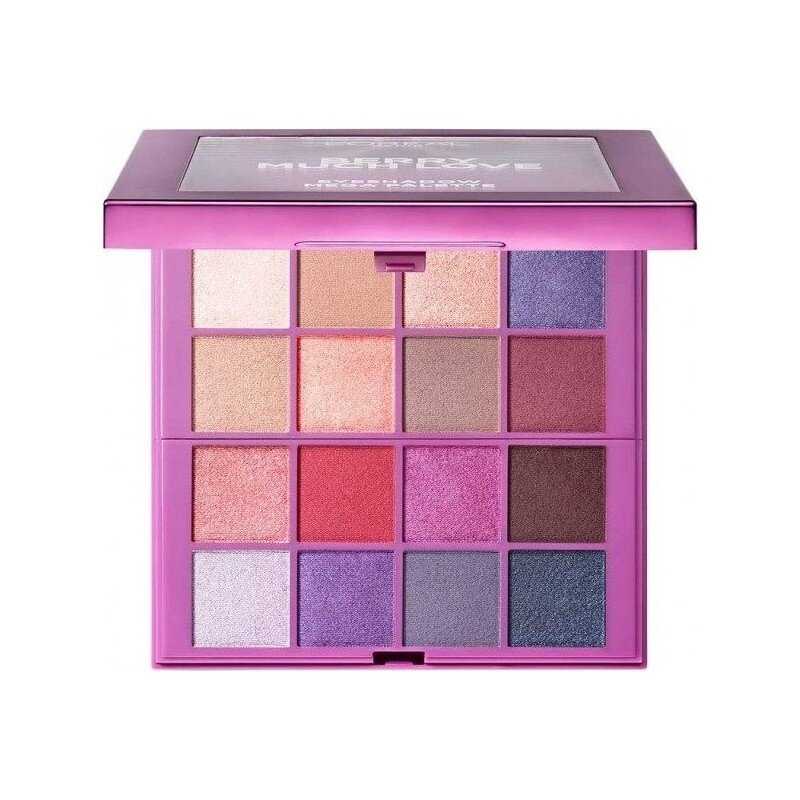 L'Oréal Paris Berry Much Love Méga Palette Ombres à Paupières - 16 Teintes