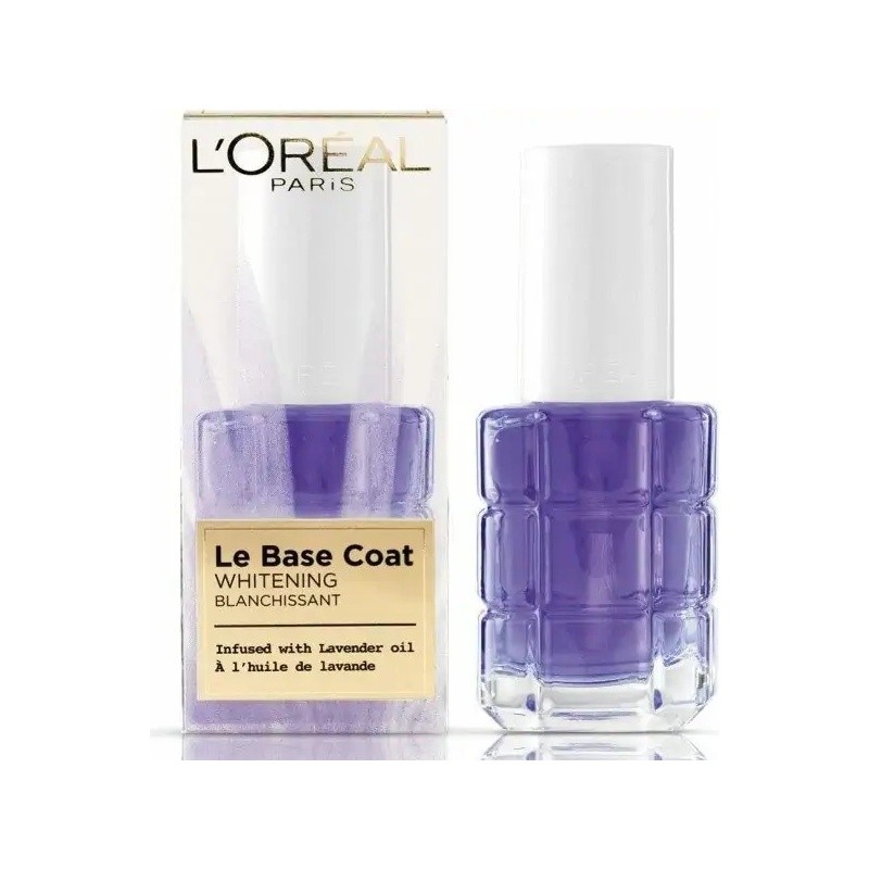 L'Oréal Paris Color Riche Base Coat Blanchissant - Infusé à l'Huile de Lavande - 10ml