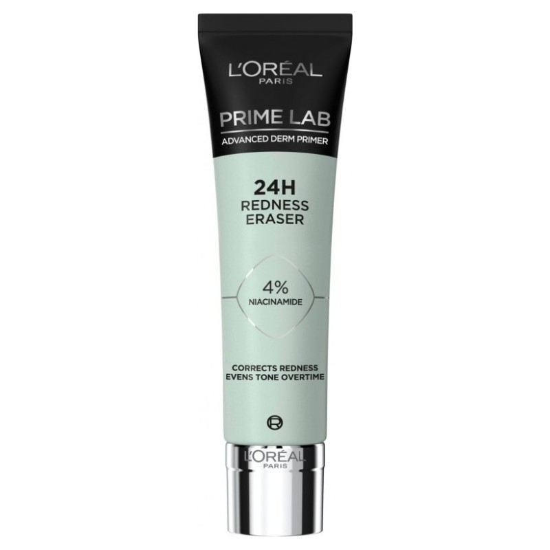 L'Oréal Paris Prime Lab Redness Eraser Base de Teint Soin Anti-Rougeurs - 30ml