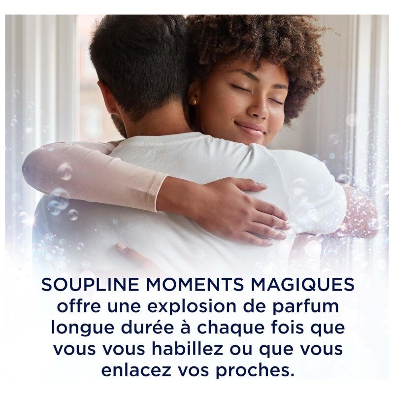 Soupline 3d Moments Magiques Adoucissant Linge - Câlin d'Amour - 1.2l
