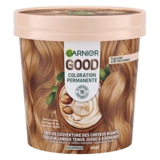 Garnier Good Coloration Permanente - 7.0 Blond Amande Foncé