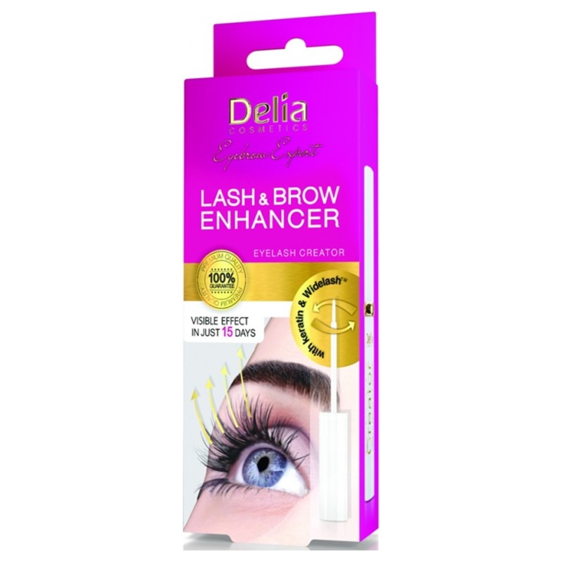 Delia Cosmetics Eyelash Creator Lash & Brow Enhancer Effect - 7ml - Noir 32