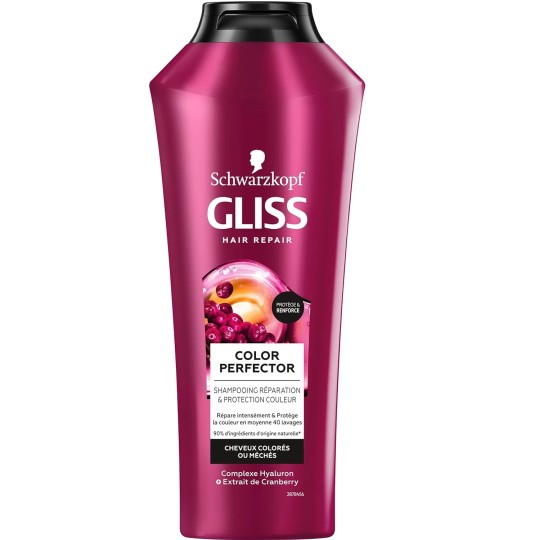 Schwarzkopf Gliss Color Perfector شامبو يحمي شدة اللون - للشعر المصبوغ - 250مل