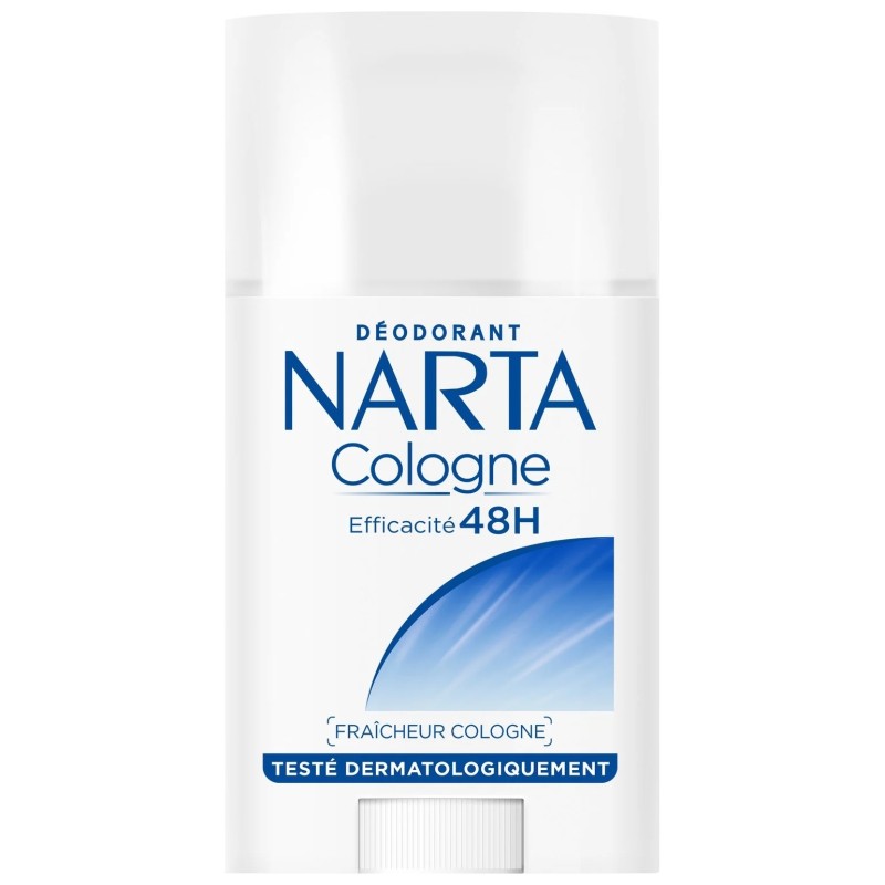 Narta Cologne Déodorant Stick - Fraîcheur 48h - 50ml