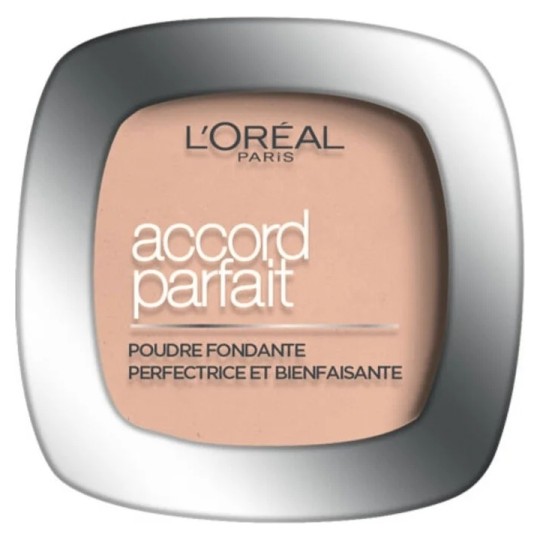 L'Oréal Paris Accord Parfait Poudre Fond de Teint - Teint Ivoire Rose R1