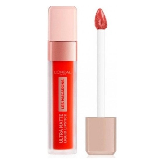 L'Oréal Paris Infaillible les Macarons Rouge à Lèvres Liquide Matte - Mademoiselle Mango 826