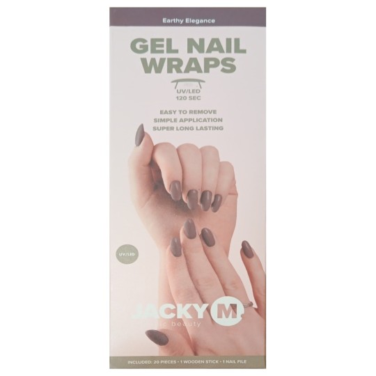 Jacky-M Stickers pour Ongles en Gel - 22 Pièces