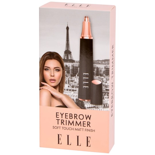 ELLE Épilateur à Sourcils Électrique - Visage - Noir