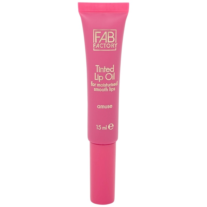 Fab Factory Tinted Lip Oil Huile à Lèvres Teintée - 15ml - Amuse