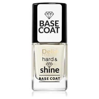 Delia Cosmetics Hard & Shine Base pour Vernis à Ongles - 11ml