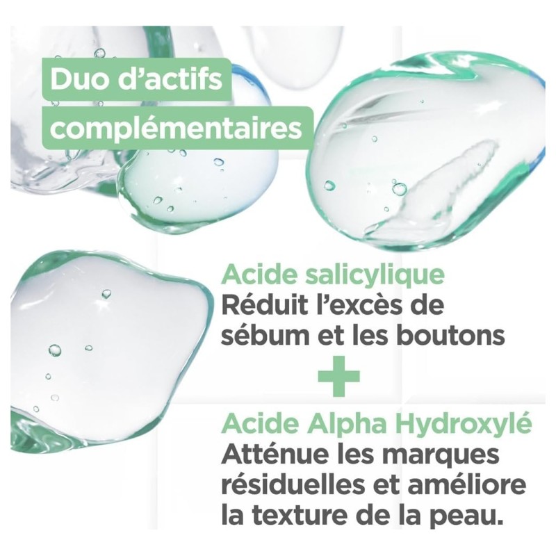 Mixa Soin Corps Gelée Matifiante Anti-Imperfections - Peau Grase - 50ml