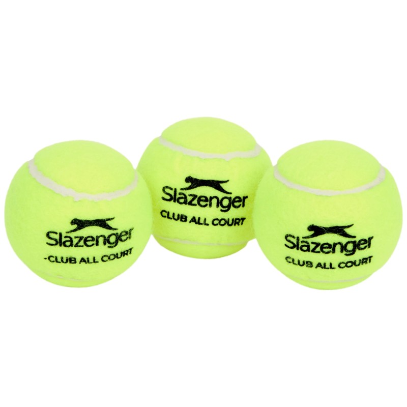 Slazenger Balles de Tennis - 3 Pièces