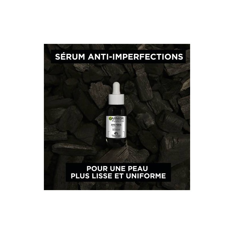 Garnier PureActive مصل الوجه المضاد للعيوب - للبشرة المعرضة لحب الشباب - 30 مل