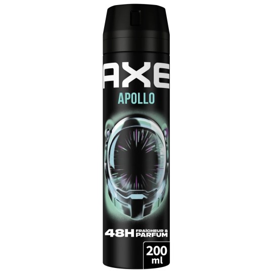 Déodorant pour homme Apollo 48h fraîcheur et parfum le spray de 200ml