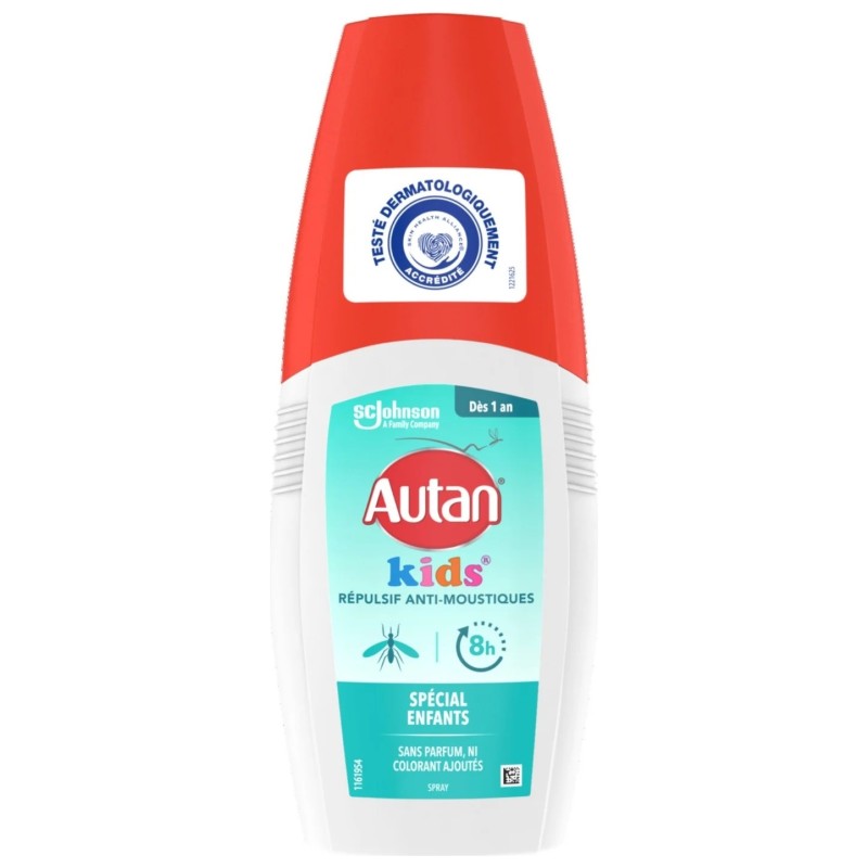 Autan Kids Spray Anti-Moustiques et Anti-Tiques - Enfant - 100ml