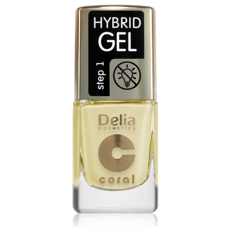 Delia Cosmetics Coral Nail Enamel Hybrid Gel Vernis à Ongles - 11ml - 139