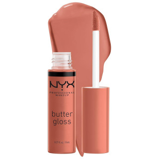 Nyx Professional Makeup Butter Gloss Bling Non-Sticky Lip Gloss - Sugar High - Peachy Light Nude 45