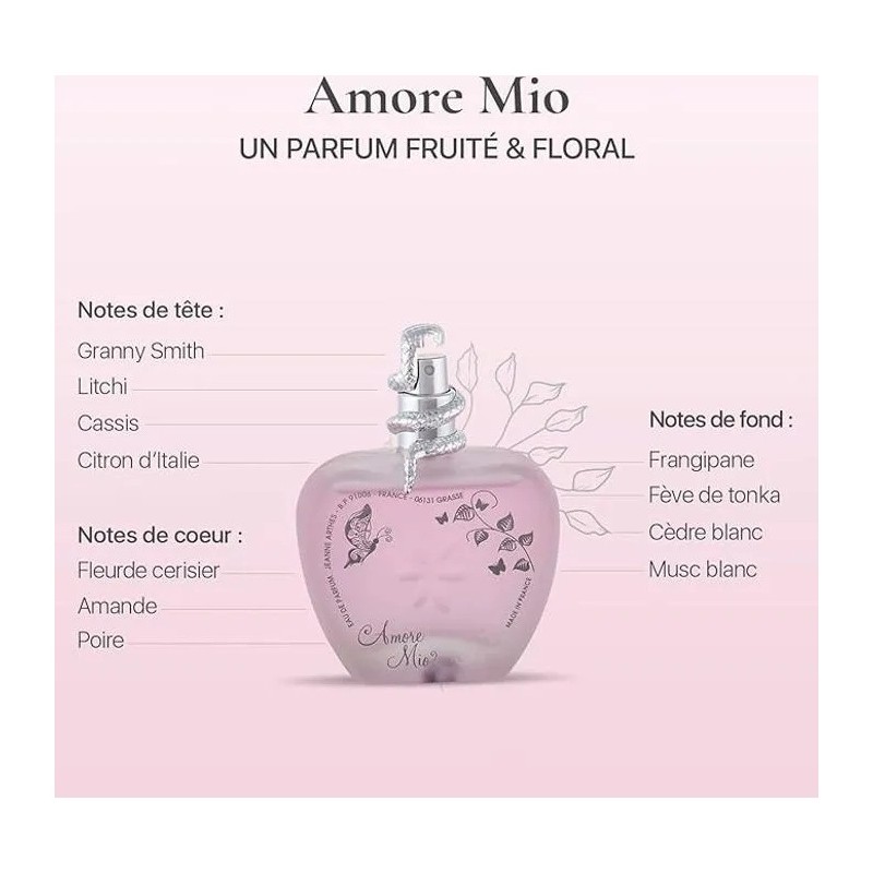 Jeanne Arthes Amore Mio Eau de Parfum Femme - 100ml