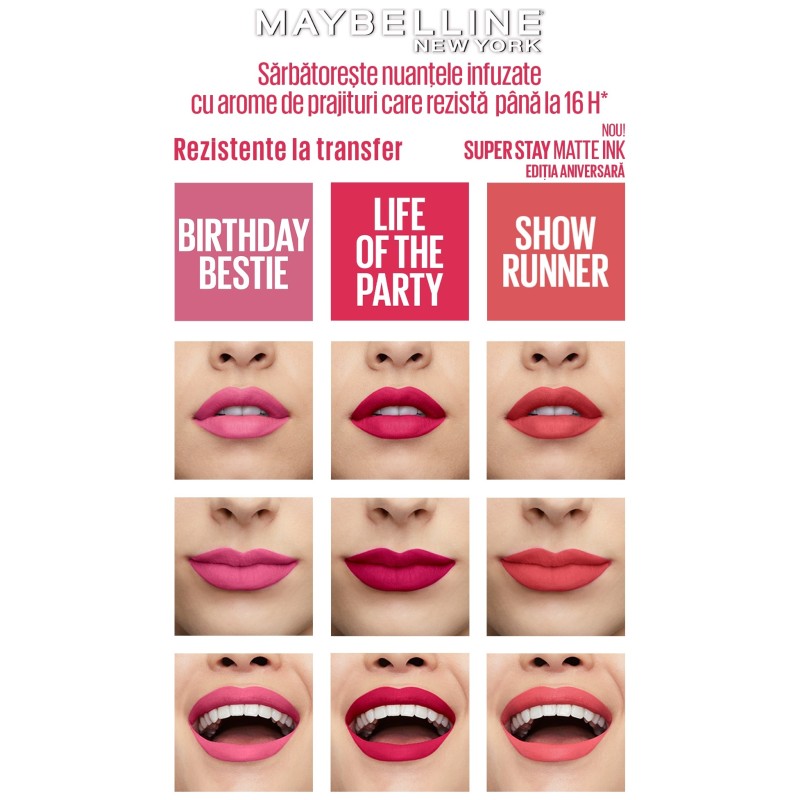Maybelline Super Stay Matte Ink أحمر شفاه سائل - الظل 25 Heroine