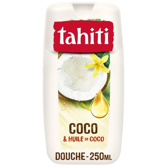Tahiti Coco et Huile de Coco Gel Douche Hydratant - 250ml