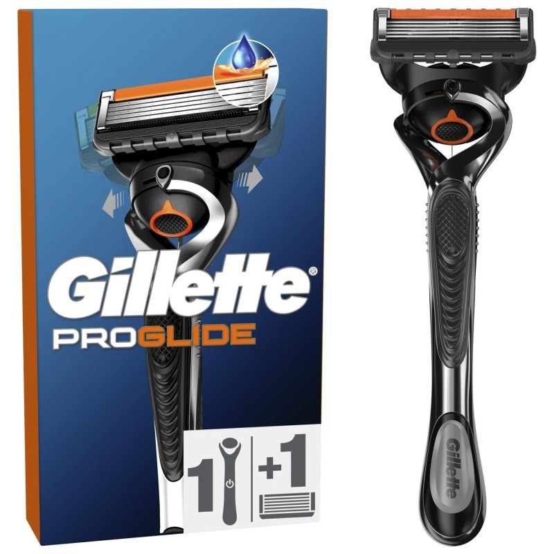 Gillette Proglide Rasoir Homme - 1 Manche + 1 Recharge (5 Lames)