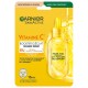 Garnier Skinactive Masque Visage Tissu Vitamine C Booster d'Éclat