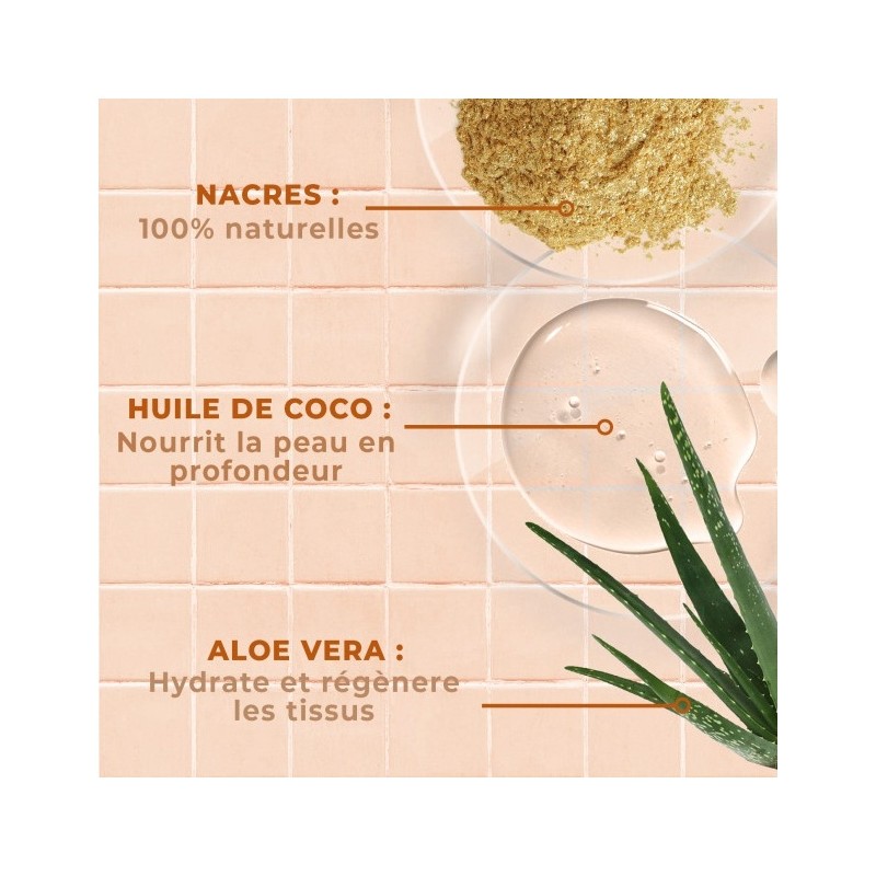 Energie Fruit Lait Teinté Sublimant Corps et Visage - Effet Bronzant Immédiat - Hydratant Bio - 100ml