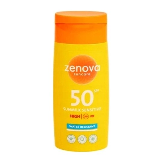  Zenova Sunmilk Sensitive Crème Solaire Visage et Corps - Spf 50