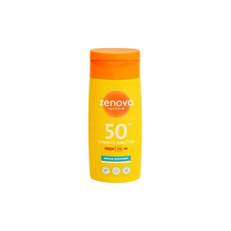  Zenova Sunmilk Sensitive Crème Solaire Visage et Corps - Spf 50