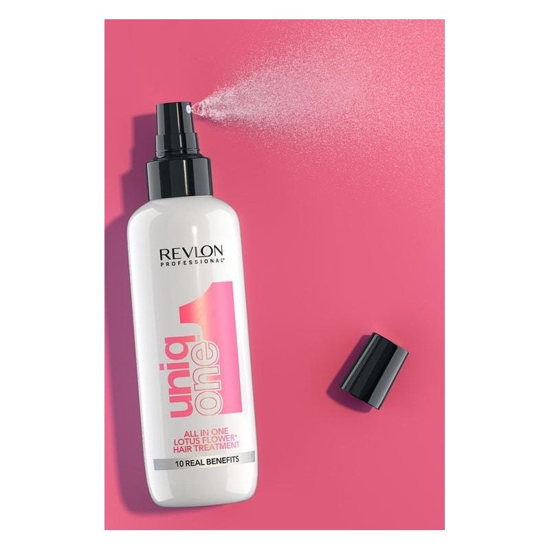 Revlon Professional Uniqone Masque Spray Sans Rinçage 10 Bienfaits - Tous Types de Cheveux - 150ml