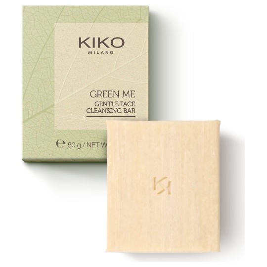Kiko Milano Green Me Gentle Cleansing Bar - Savon Visage - 100g