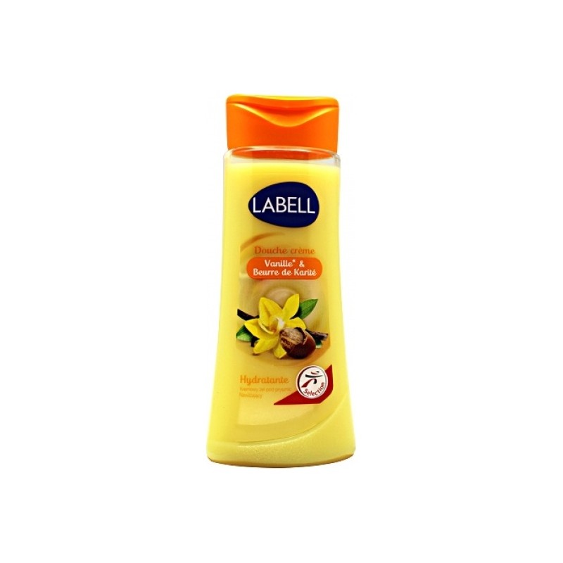 Labell Crème de Douche Vanille & Beurre de Karité - Peau Normale à Sèche - 250ml