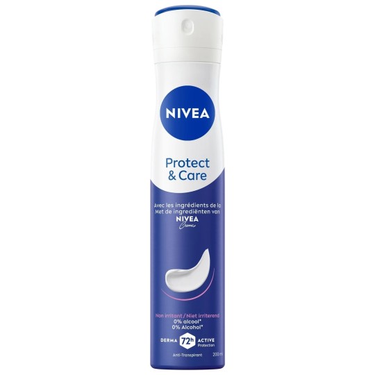 Nivea Protect And Care Deodorant Spray - 48h Protection - 200ml
