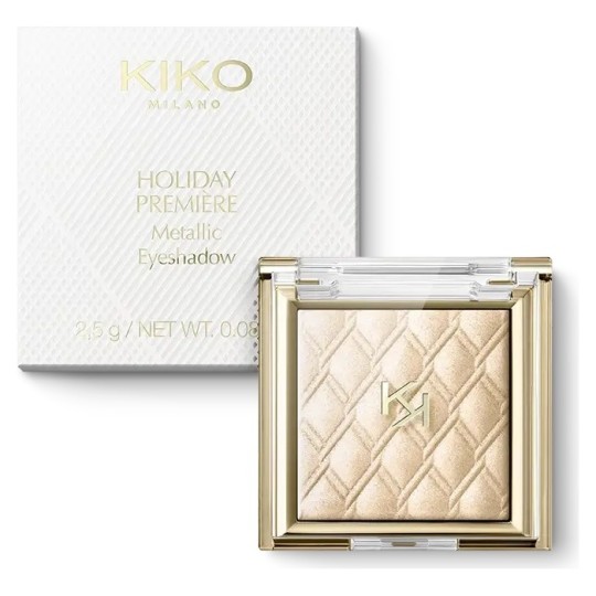 Kiko Milano Holiday Première Ombre à Paupières Métallisée - Gold Ouverture 01