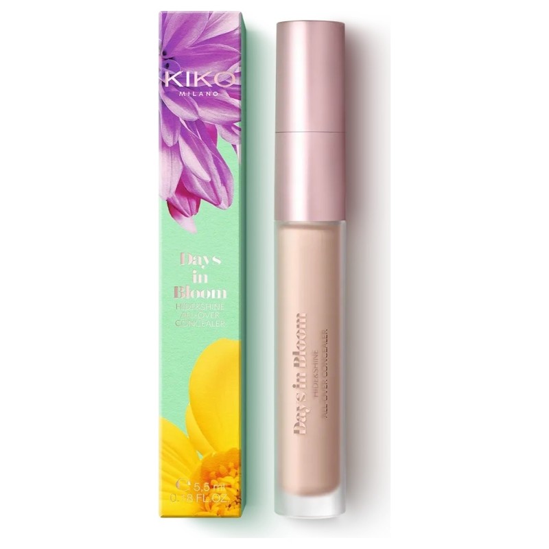 KIKO Milano Days in Bloom Hide&Shine All-Over Concealer - كونسيلر الوجه ومنطقة تحت العين - Hazelnut 03