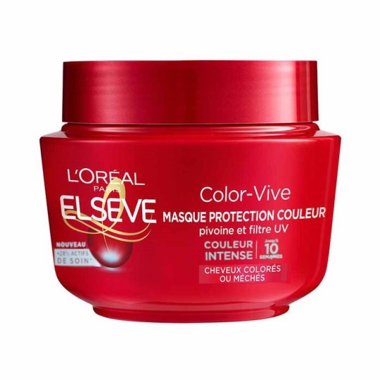 L'Oréal Paris Elseve Color-Vive Masque Cheveux Protection Couleur - 310ml