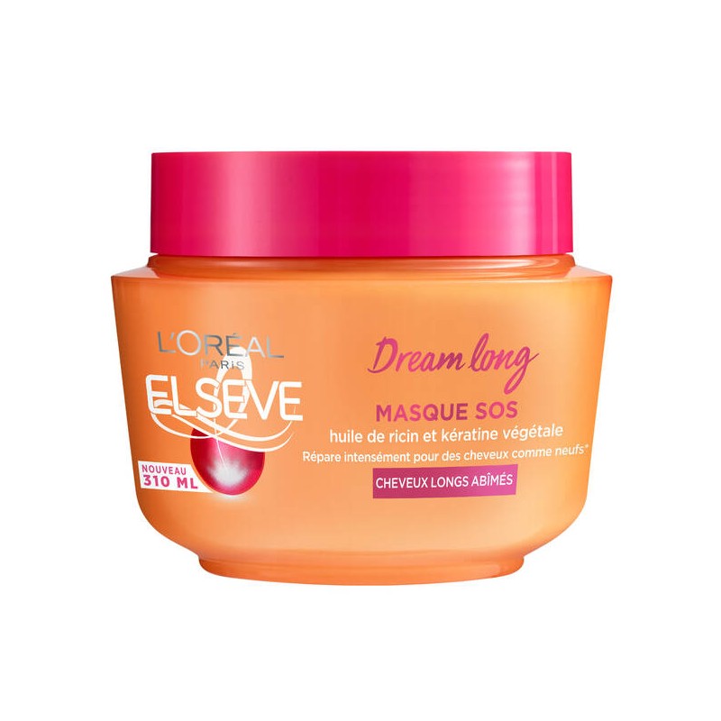 L'Oréal Paris Elseve Dream Long Masque Sos - Cheveux Longs Abîmés - 310ml