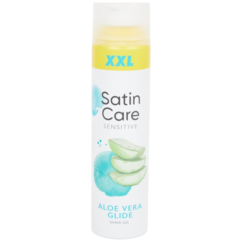 Gillette Satin Care Sensitive Skin Aloe Vera Glide Gel à Raser - Peau Sensible - 240ml