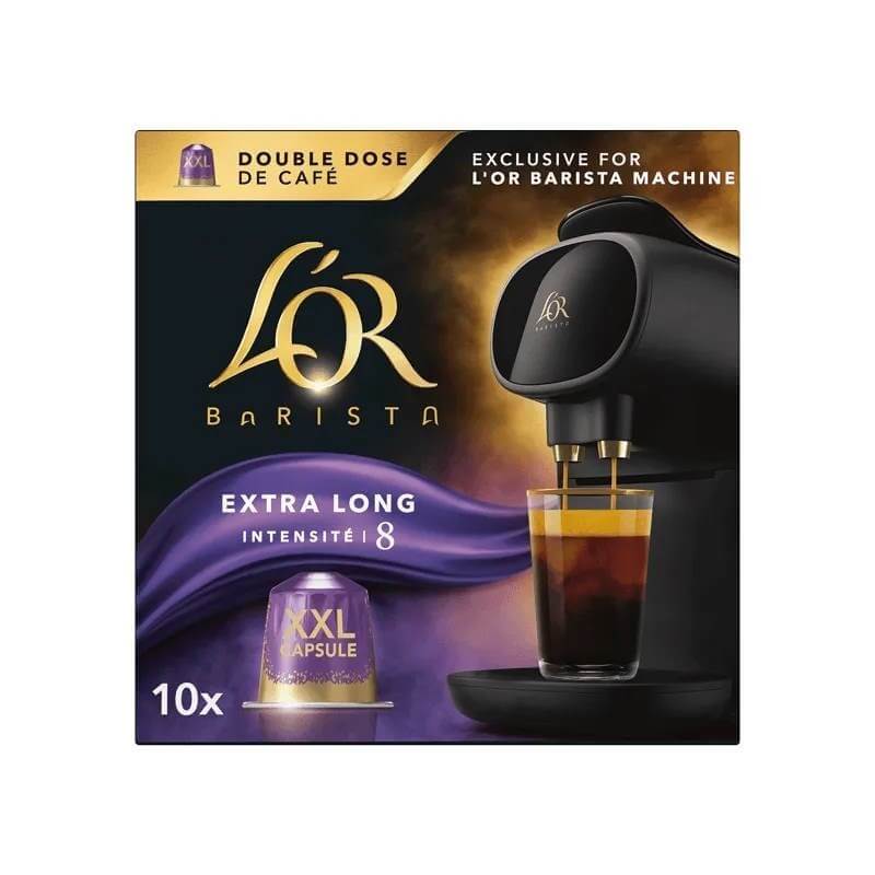 L'Or Xxl Extra Long Coffee Capsules - Intensity 8 - Barista Compatible - X10