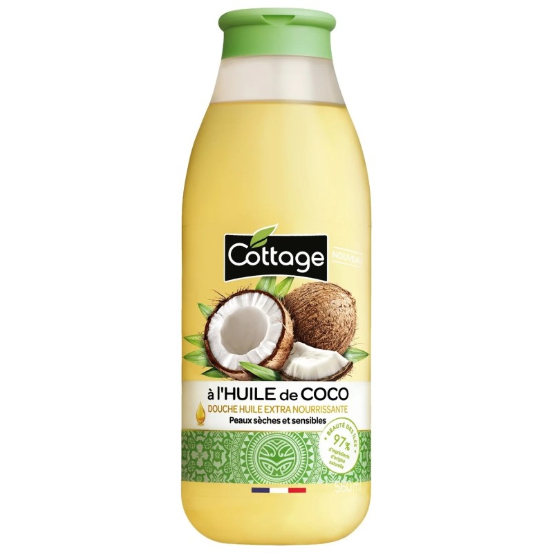 Cottage Extra Nourrissant Gel Douche Huile de Coco - 560ml