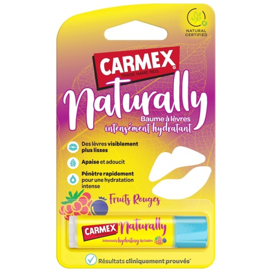 Carmex Natural Berry Stick à Lèvres - Spf15