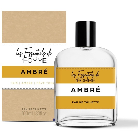 Les Essentiels de l'Homme Eau de Toilette Ambré - 100ml