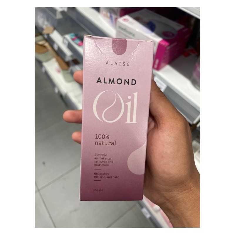 Alaise Almond Oil Huile d'Amandes de Qualité Supérieure - 150ml