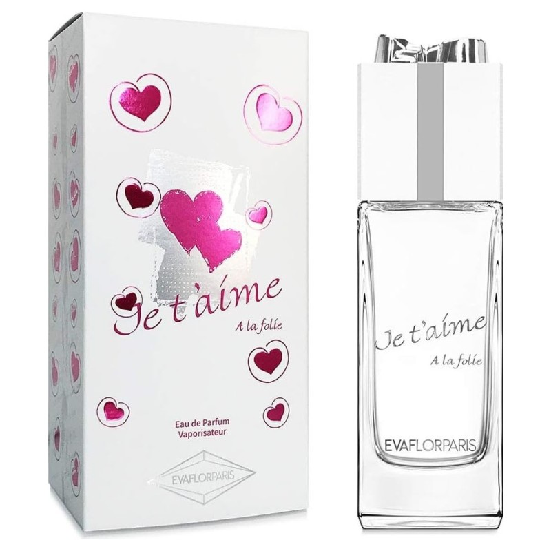 Evaflor Je t'Aime à la Folie Eau de Parfum Women - 100ml